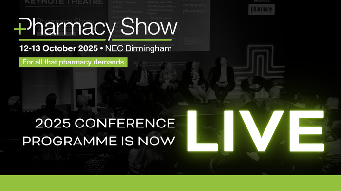 The Pharmacy Show 2025 Conference Programme is now LIVE!