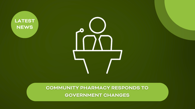 Community pharmacy responds to government changes