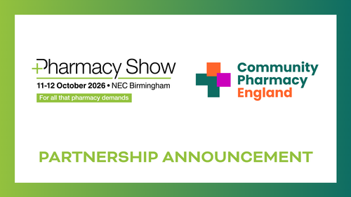 The Pharmacy Show and Community Pharmacy England announce continued partnership