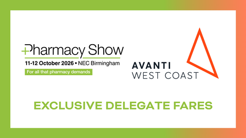 Save 20% on Avanti West Coast travel to the Pharmacy Show 2026