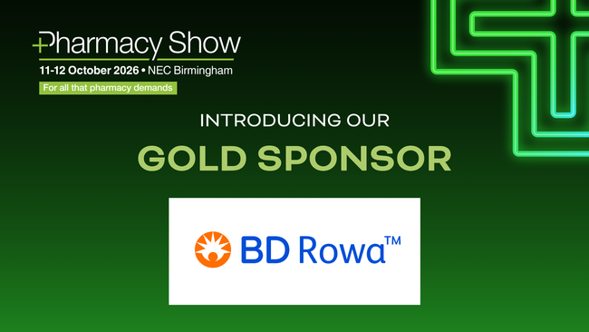 BD Rowa confirmed as Gold Sponsor for the Pharmacy Show 2026