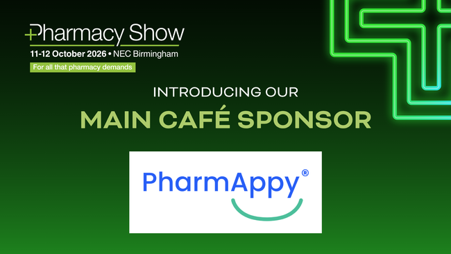 PharmAppy confirmed as Main Caf&eacute; Sponsor for the Pharmacy Show 2026