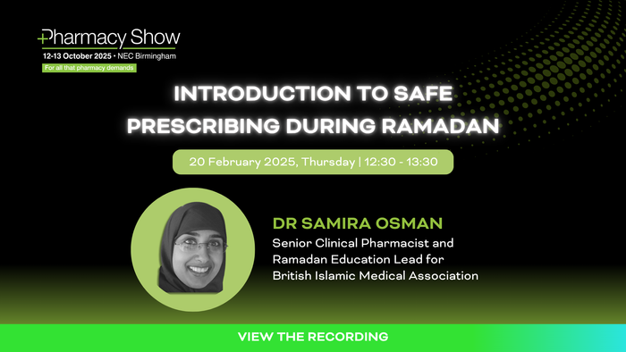 An Introduction to Safe Prescribing During Ramadan
