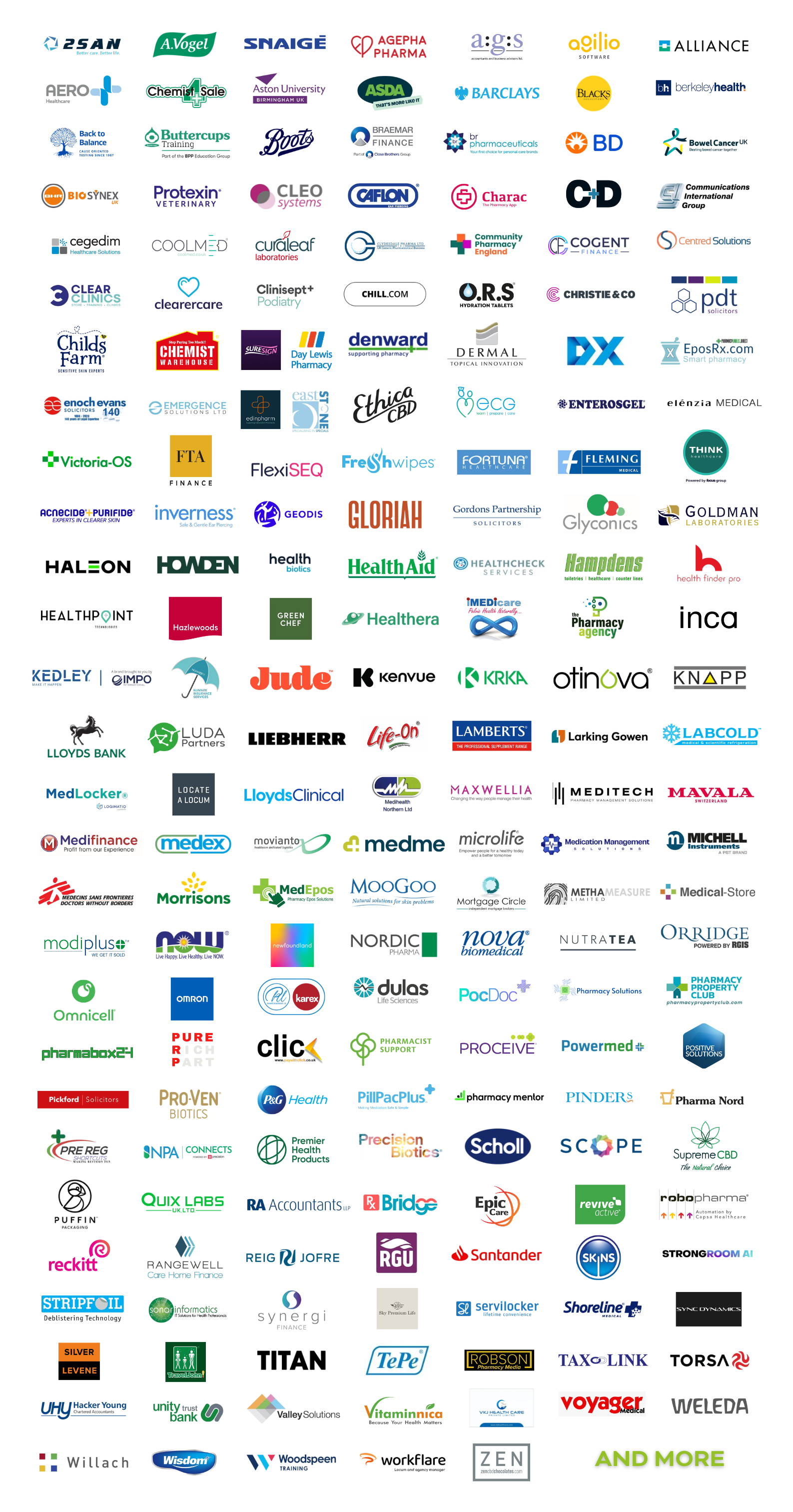 PS25 Exhibitors