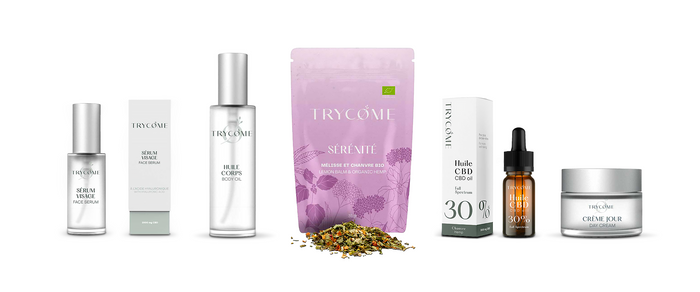 Découvrez Trycome : Des produits cosmétiques et bien-être à base de CBD