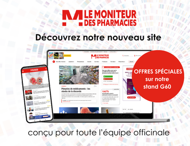Les équipes du Moniteur des pharmacies vous présentent une toute nouvelle plateforme digitale conçue pour l’équipe officinale au grand complet