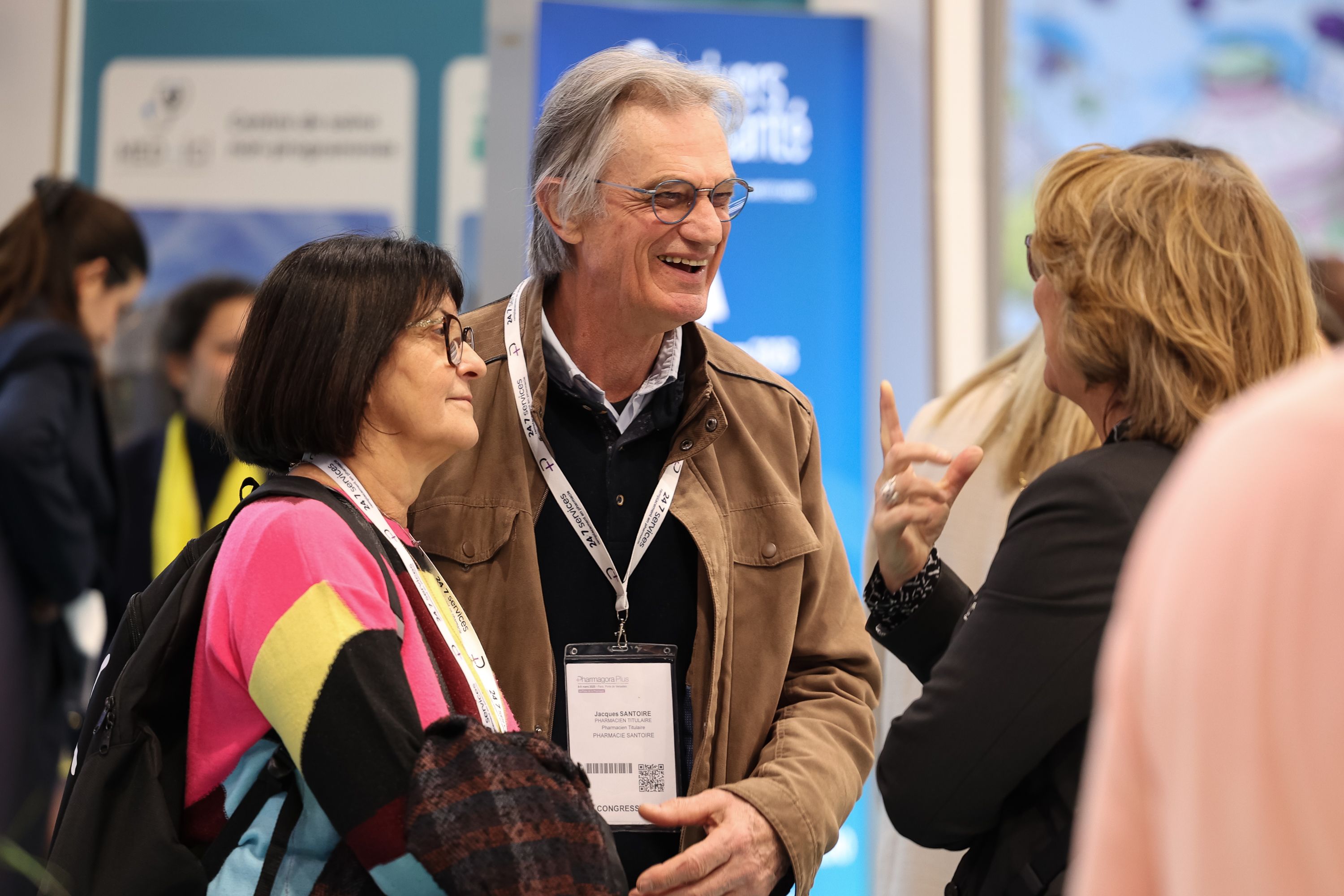 Exhibitor and visitor at PharmagoraPlus