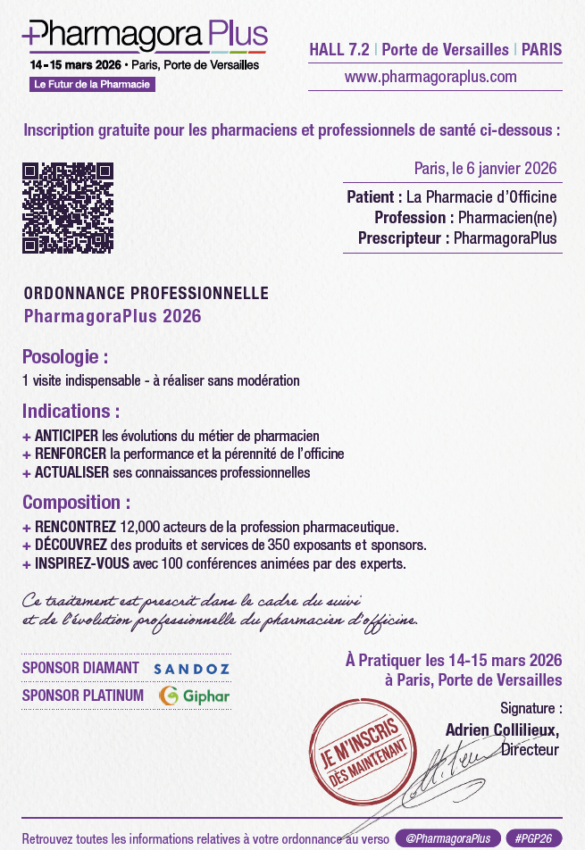 Couverture Brochure PGP26