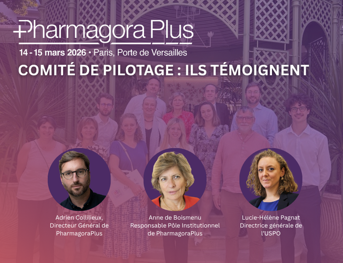 Nous vous présentons le comité de pilotage de PharmagoraPlus : un salon organisé par les pharmaciens, pour les pharmaciens