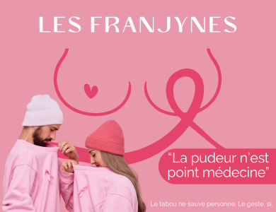 Les Franjynes : une alternative à la perruque innovante, remboursée et solidaire – engagée pour Octobre Rose