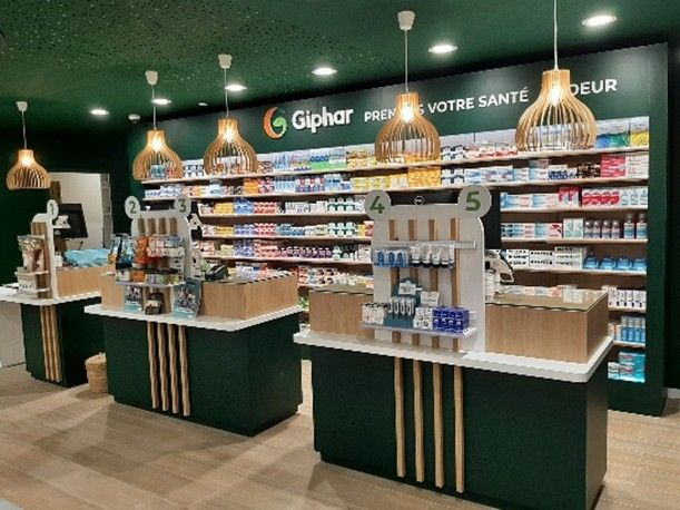 Giphar : 1er réseau de pharmacies sous enseigne de France