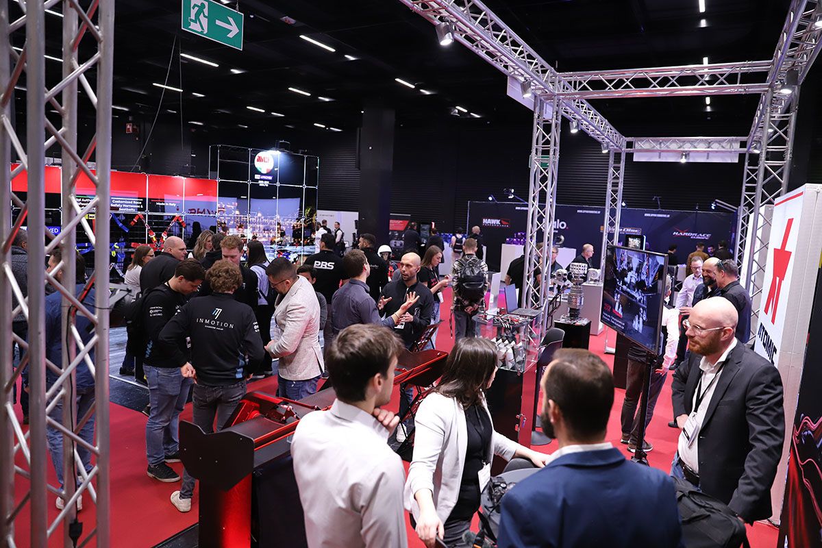 Busy expo floor at pmw expo
