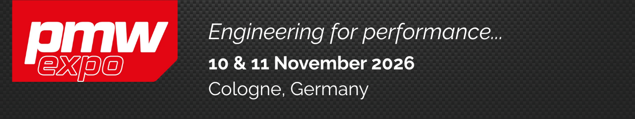 Photo shows a promotional banner for PMW Expo 2026