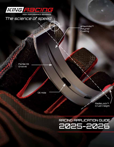 King Engine Bearings Racing Application Guide 2025-2026