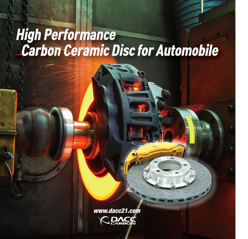 Next-Generation Carbon-Ceramic Brake Disc with Integrated Friction Surface