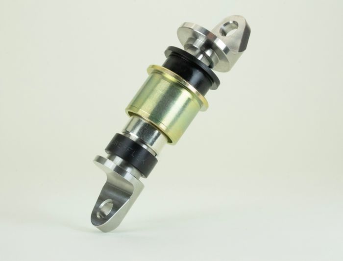 Friction/stiction free high performance suspension mounting bushes