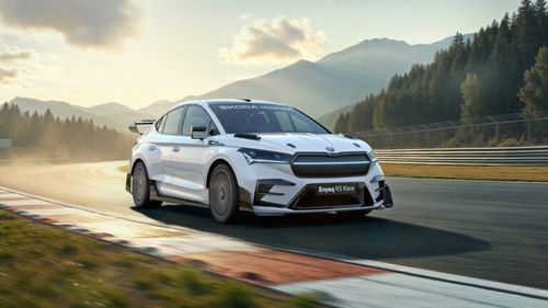 Bcomp Natural Fibre Technologies Integral to New Enyaq RS Race Following Škoda Fabia RS Rally2 Success
