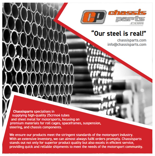 Chassisparts is working with W Racing Team