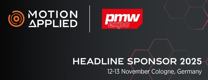 Motion Applied returns as Headline Sponsor of PMW Expo 2025
