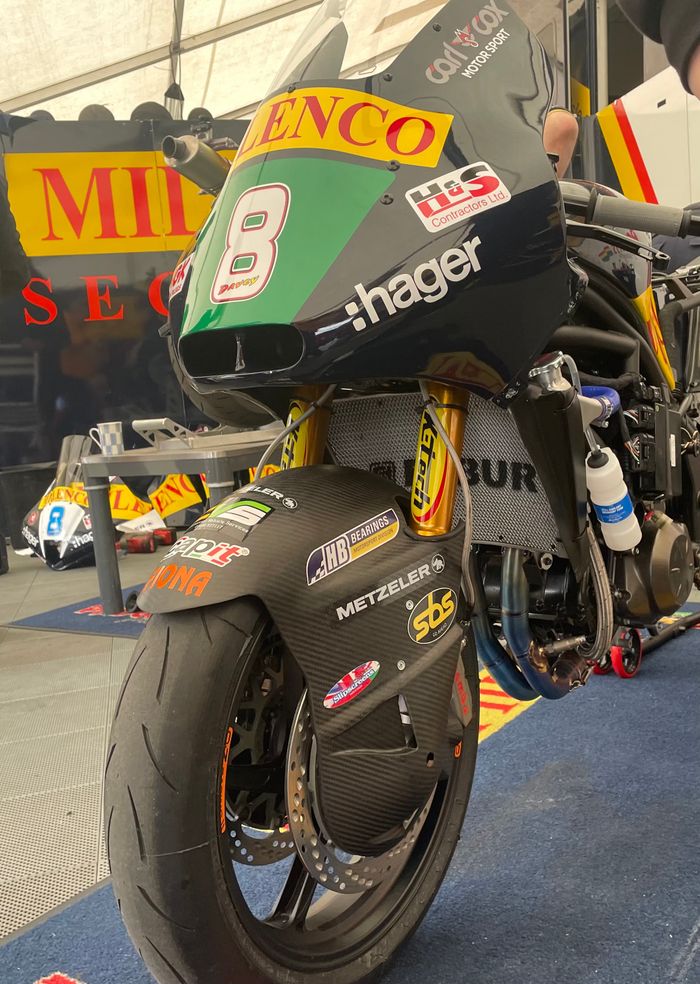 HB Bearings supporting Padgett's Motorcycle Team at the Isle of Man TT 2026