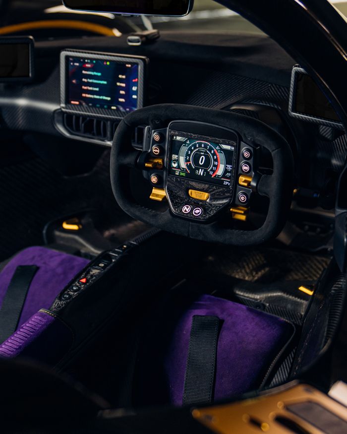 Aston Martin Valkyrie Steering Wheel 