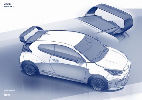 Toyota YARIS GR - Bio Composites Rear wing
