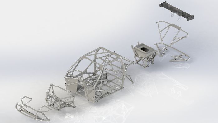Full Chassis Development from Design, Developent, Analysis to Fabrication and Production