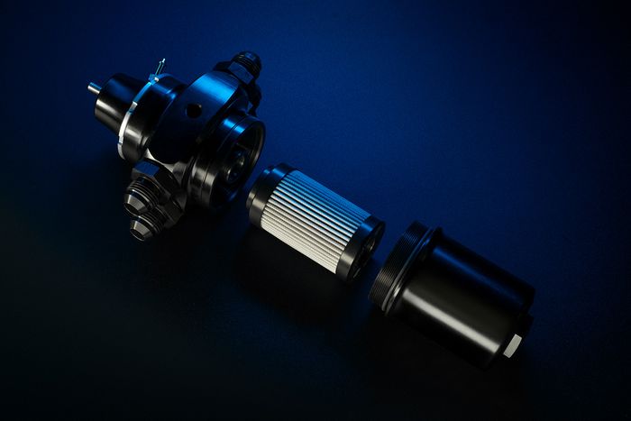 FPRF FUEL PRESSURE REGULATORS WITH INBUILT FILTER — FPRF6 / FPRF8 / FPRF10