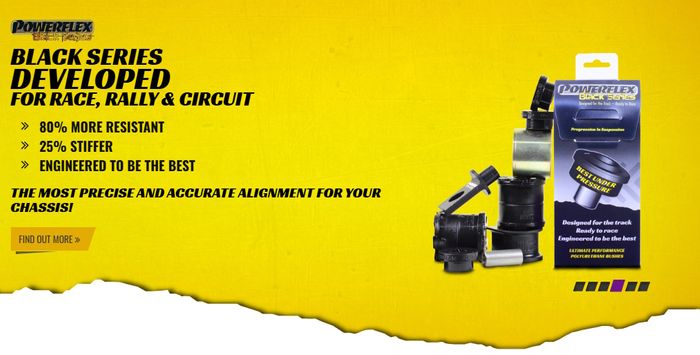 From Motorsport through Road to Heritage, Powerflex has the answer