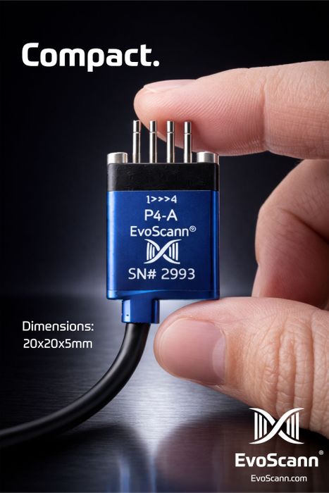 EvoScann® launches The World’s Smallest 4-Channel Pressure Scanner for On-Vehicle Aerodynamic Validation