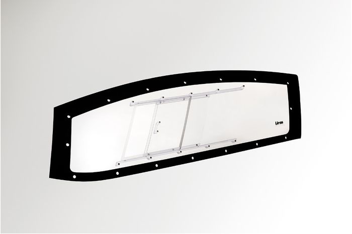 Custom side windows for motorsport