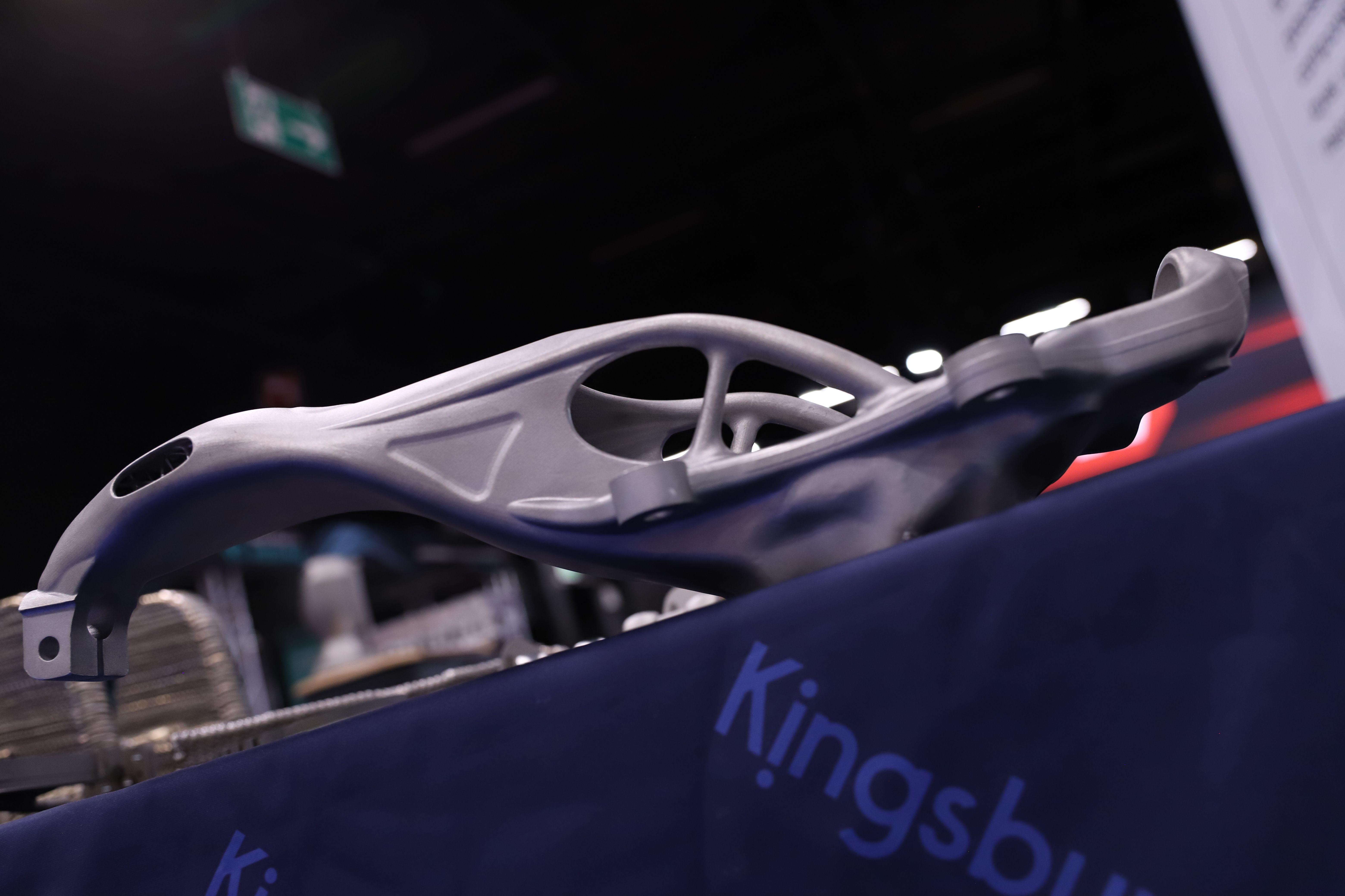 Photo shows a close up of product on display at PMW Expo