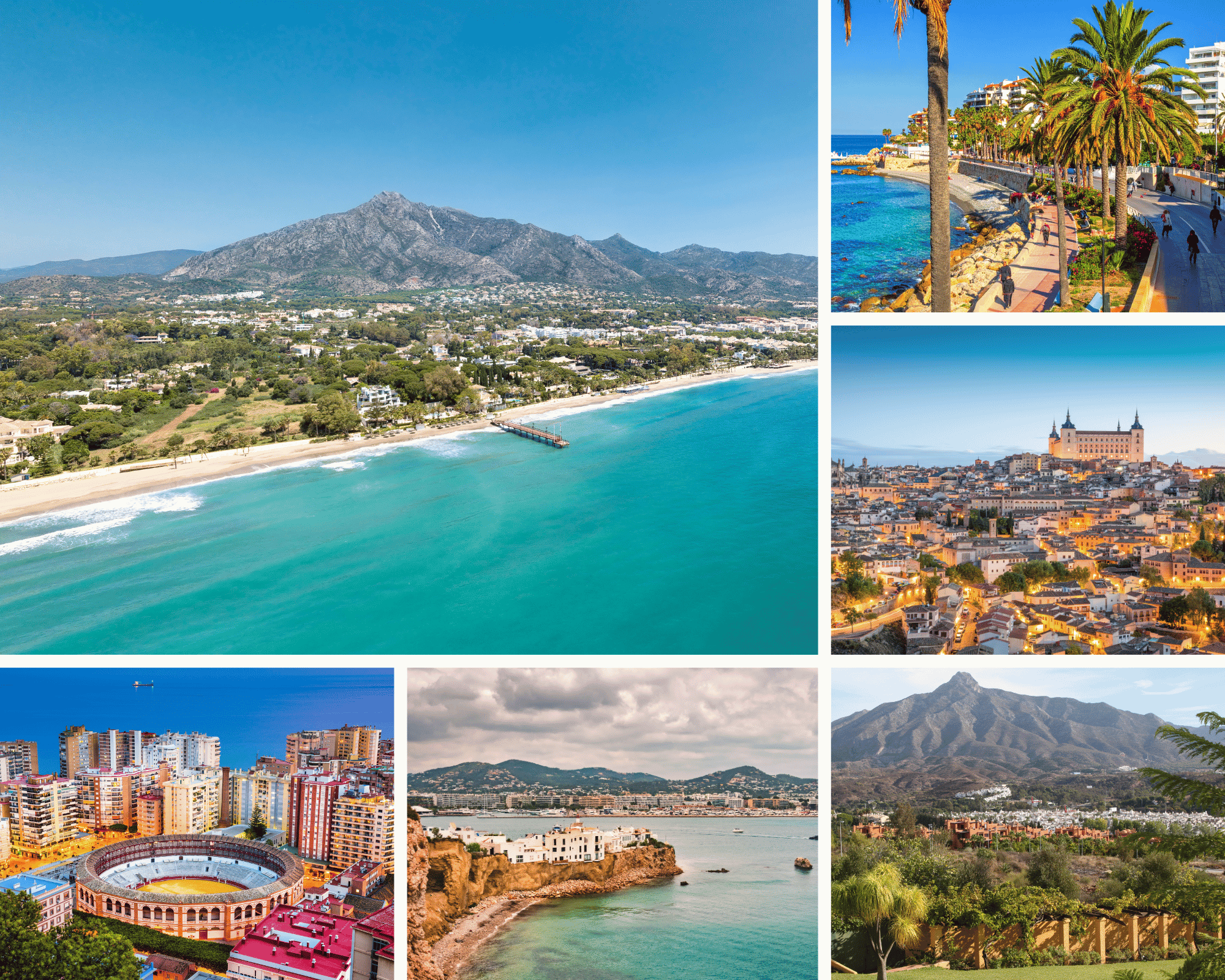 Collage for the hotel that the clients will be staying at for ReFuel Forum Europe 2026