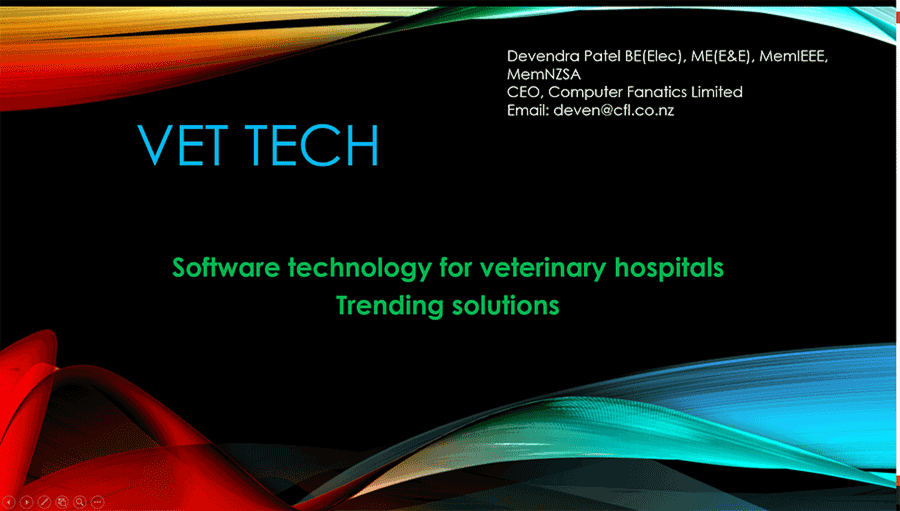 Software Technology for Veterinary Hospitals