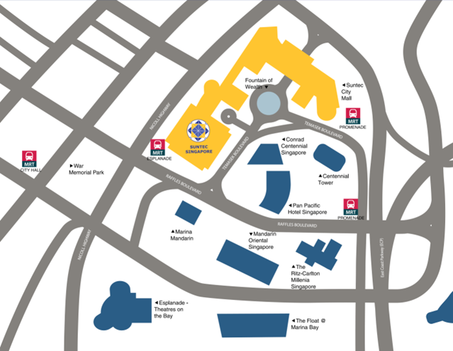 Venue Specification - Area Map