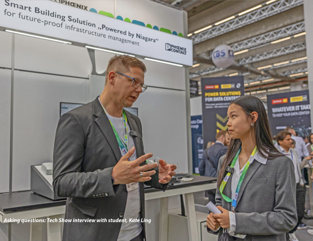 Tech Show Frankfurt Interview with student Kate Ling