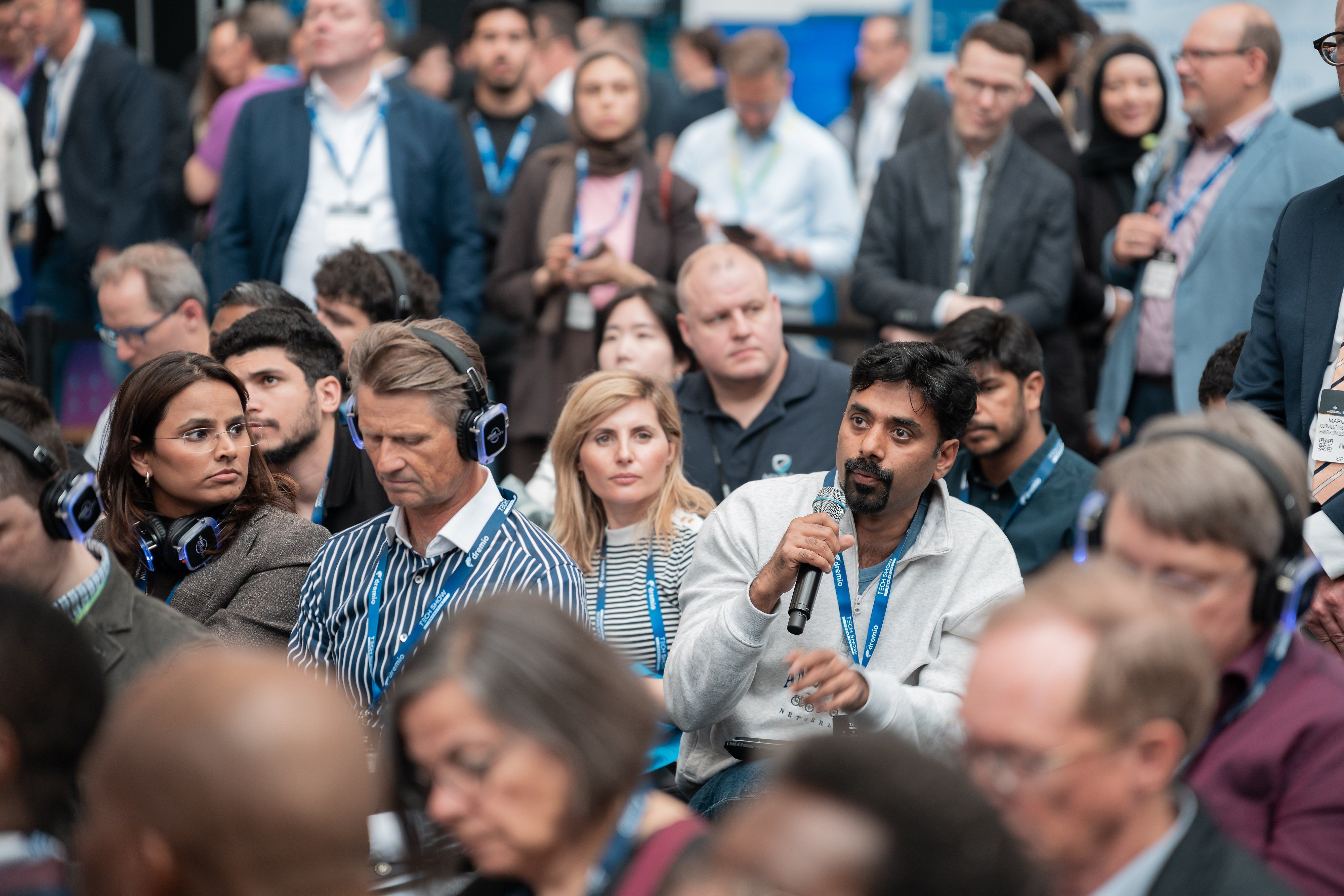 Audience speaking at Tech Show Frankfurt 2026