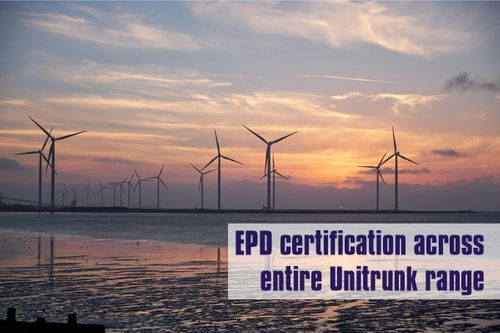 Unitrunk EPD certifies its entire product range