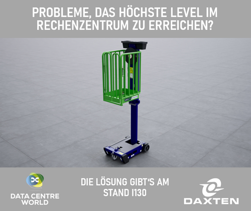Probleme, im Rechenzentrum das höchste Level zu erreichen? Die Lösung gibt's am DAXTEN Stand I130.