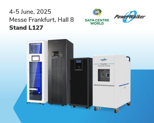PowerWalker Debuts Immersion Cooling and Scalable UPS Solutions at Data Centre World Frankfurt 2025