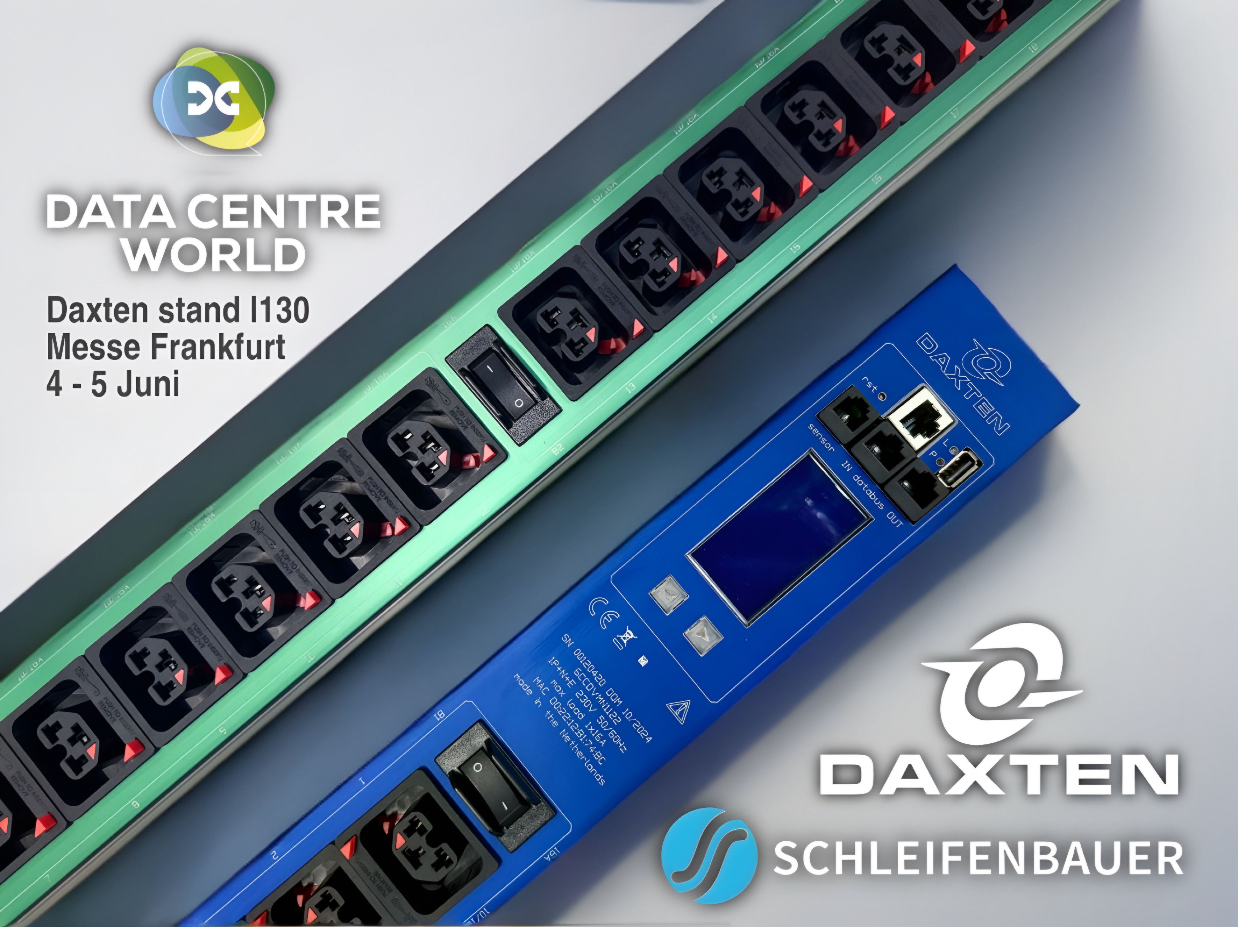 Am DAXTEN Stand I130: Was ist der Unterschied zwischen einer „ganz okayen“ und einer exzellenten Rack-PDU?
