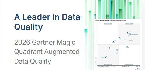 Qlik Named a Leader in the 2026 Gartner® Magic Quadrant™ for Augmented Data Quality Solutions
