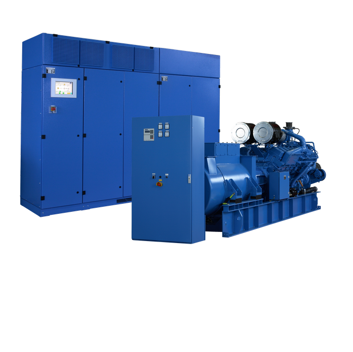 UNIBLOCK™ UBTD+ - Rotary Diesel UPS from 500kW up to 40MW