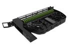 1U 48 Ports SC SX/LC DX Pivot Patch Panel
