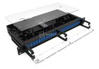 1U 24 Ports SC SX/LC DX Sliding Patch Panel