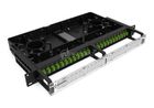 1U 24 Ports SC SX/LC DX Sliding Patch Panel