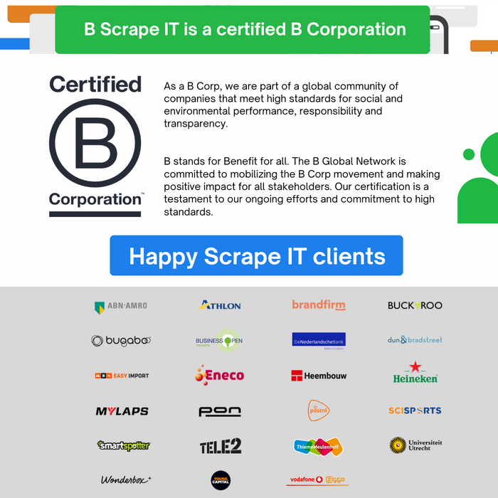 Scrape IT – Web data extraction, enrichment & automation