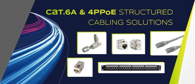 CAT.6A & 4PPoE STRUCTURED CABLING SOLUTIONS