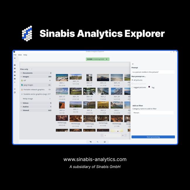 Sinabis Analytics Explorer