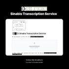 Sinabis Transcription Service